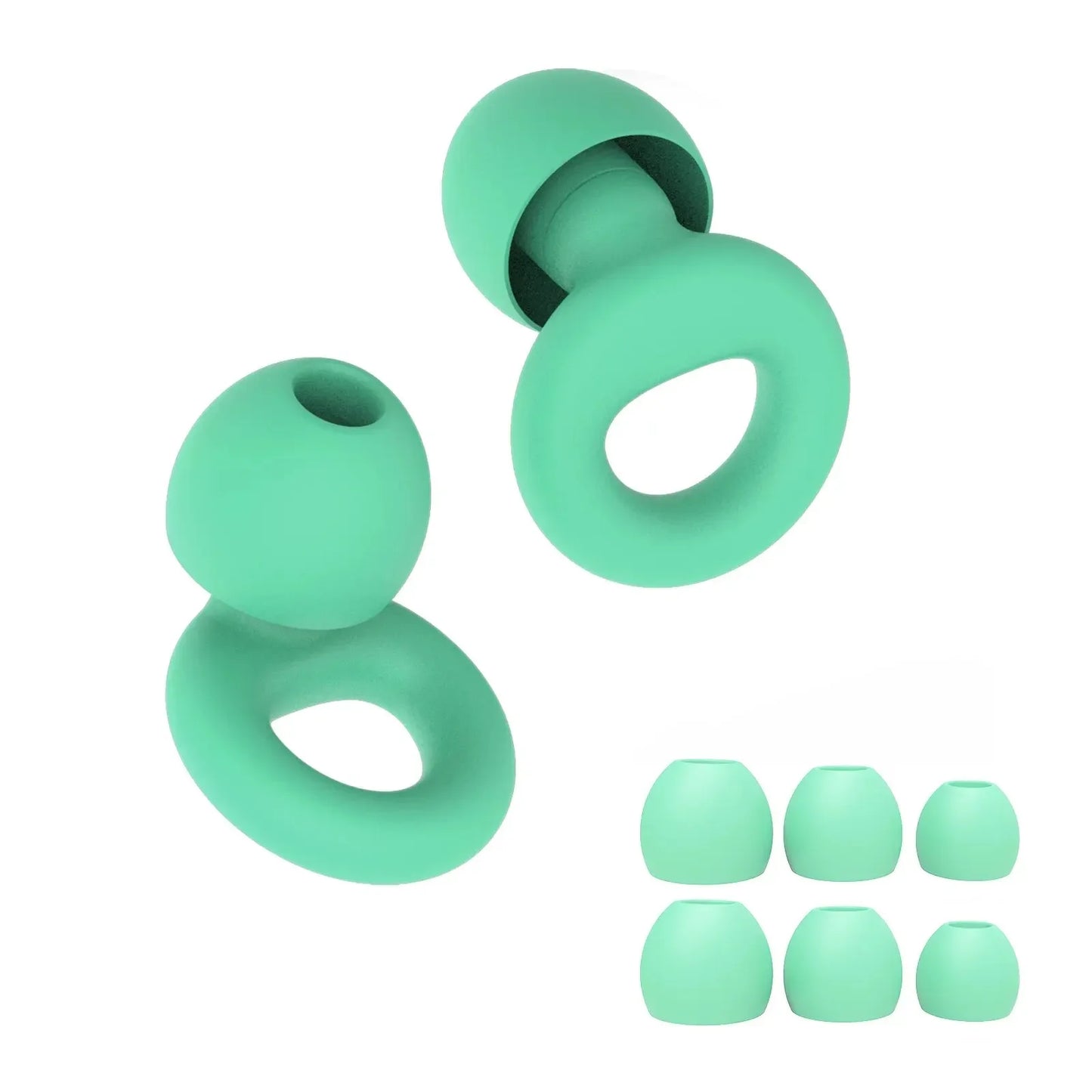 Concert Ear Plugs, High Fidelity Noise Cancelling Silicone Ear Plugs, Reusable Ear Plugs for Musicians, , Focus and Sleep