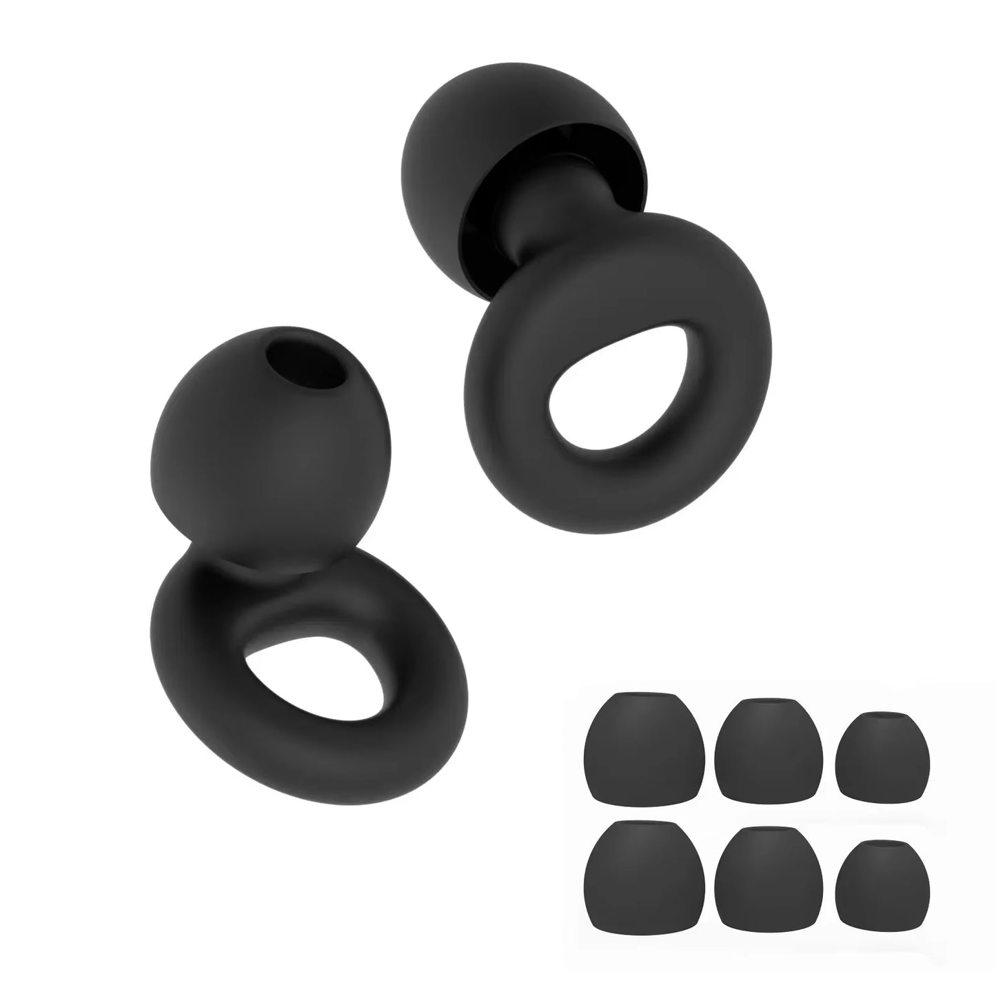 Concert Ear Plugs, High Fidelity Noise Cancelling Silicone Ear Plugs, Reusable Ear Plugs for Musicians, , Focus and Sleep