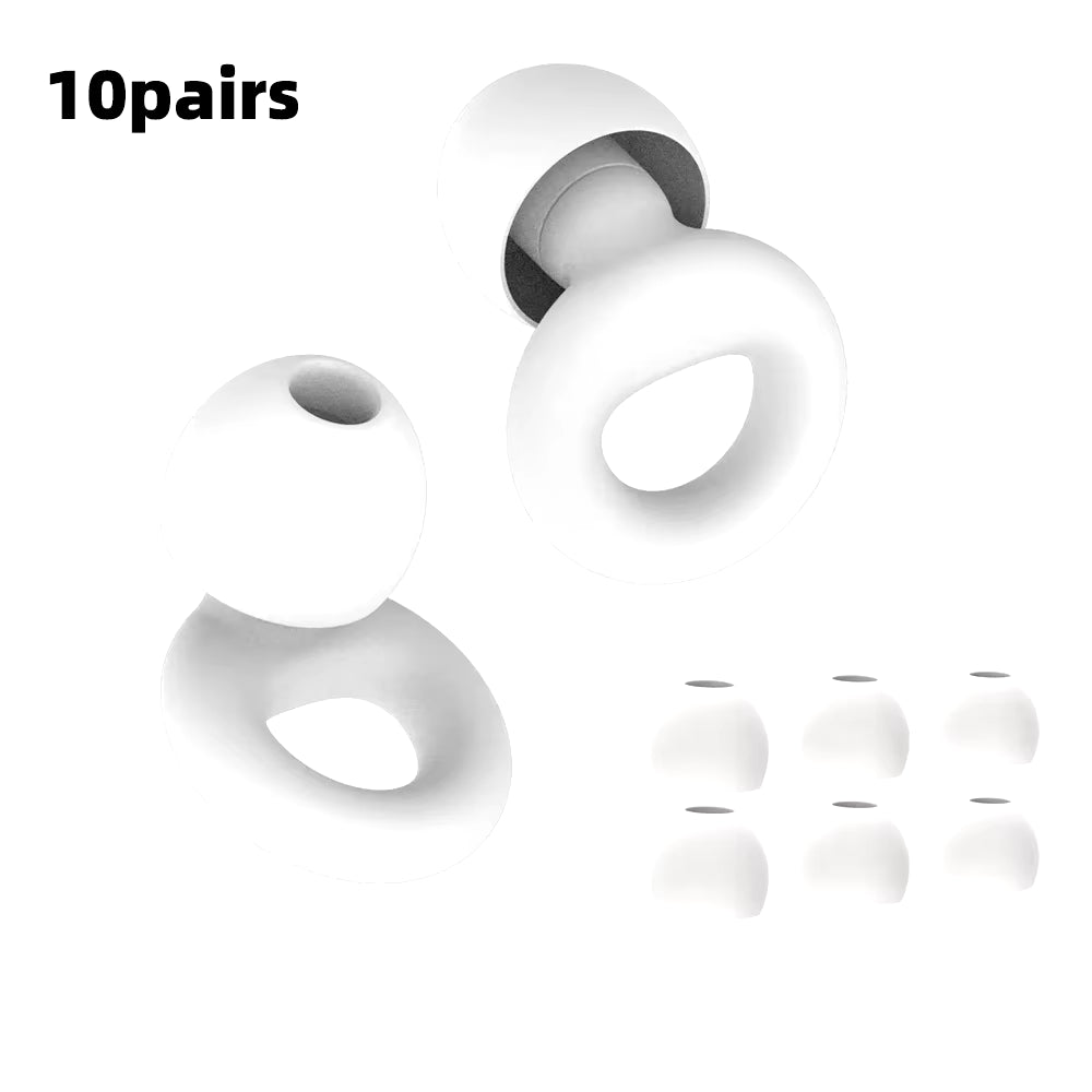 Concert Ear Plugs, High Fidelity Noise Cancelling Silicone Ear Plugs, Reusable Ear Plugs for Musicians, , Focus and Sleep
